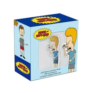 2023 Niue Beavis and Butt-Head 30th Anniversary 1oz Silver Beavis Coin (3)