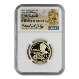 2020 S Law - Early Releases 10-Coin Clad Proof Set Official US Mint Set ULTRA CAMEO