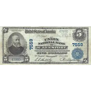 $5  Blue Seal Third Charter Period 598