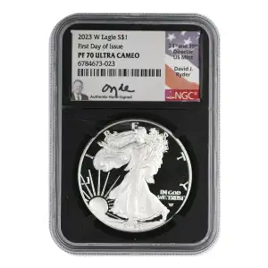 2023 W First Day of Issue ULTRA CAMEO (2)