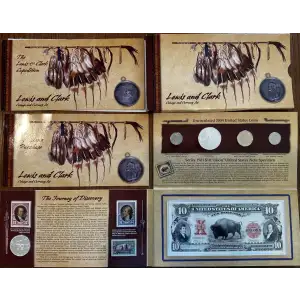 Lewis and Clark Coin and Currency Set