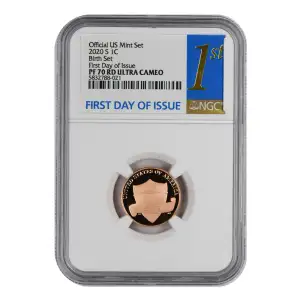 2020 Birth Set First Day of Issue Official US Mint Set RD ULTRA CAMEO (2)