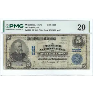 $5  Blue Seal Third Charter Period 597a