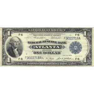 $1 1918  Federal Reserve Bank Notes 724