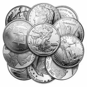 1 oz Silver Round - Generic Design (Secondary Market)