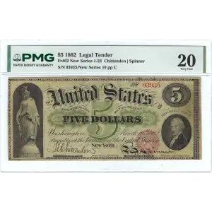 $5  Type 1 Legal Tender Issues 61