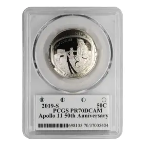 Apollo 11 50th Anniversary Silver Dollar