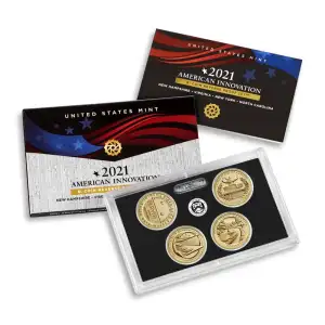 2021-S $1 American Innovation Dollar Four Coin Proof Set