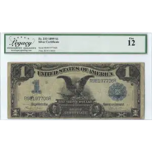 $1 1899 Blue Silver Certificates 233
