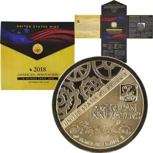2018 American Innovation Reverse Proof Coin: Introductory Coin