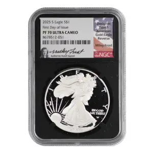 2025 S First Day of Issue ULTRA CAMEO