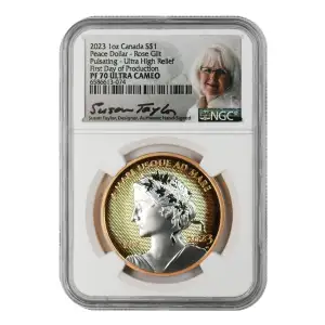 Canadian Peace Dollar 1 oz Silver (2)