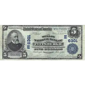 $5  Blue Seal Third Charter Period 587