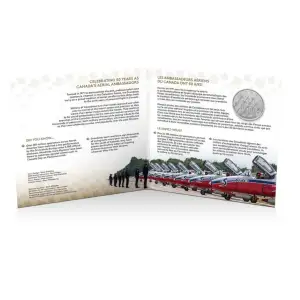 2021 Canada 1/4 oz Silver Snowbirds Coin