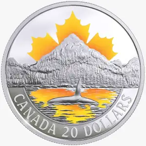 2017 $20 Canada's Coasts: Pacific Coast - Pure Silver Coin