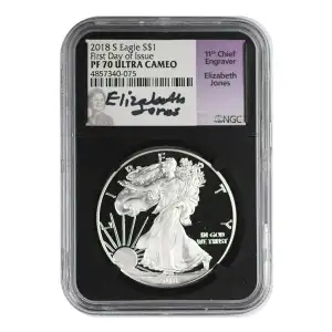 2018 S First Day of Issue ULTRA CAMEO