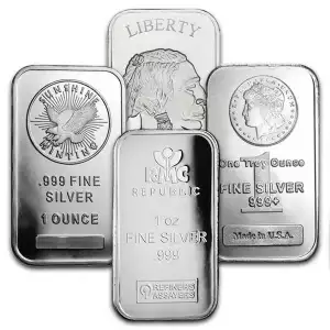 1 oz Generic Silver Bar