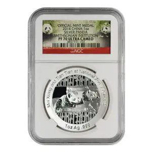 Chinese 1oz Silver Panda
