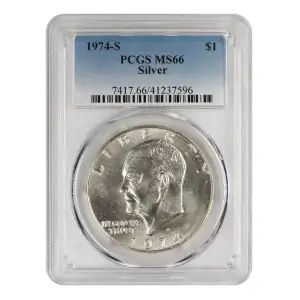 1974-S $1 Silver