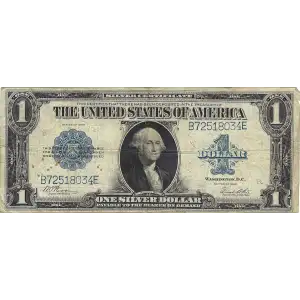 $1 1923 Blue Silver Certificates 238