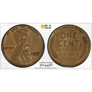 1955 1C Doubled Die Obverse, BN (2)