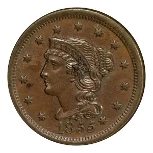 1855 1C Knob on Ear, BN (3)