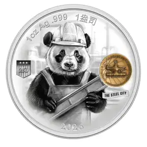 1oz Silver Panada 2026 Pittsburgh ANA
