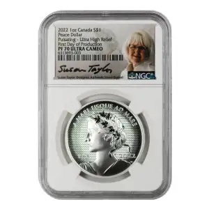 Canadian Peace Dollar 1 oz Silver (2)