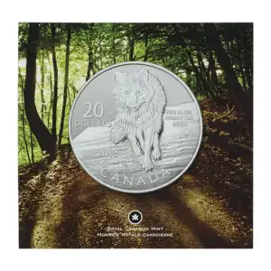 2013 $20 Canadian Silver Wolf (3)