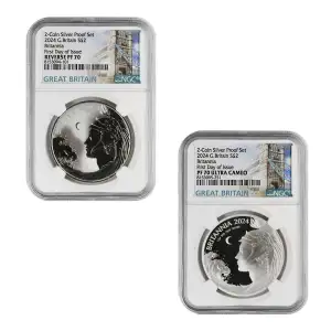 GREAT BRITAIN Silver DOLLAR (3)