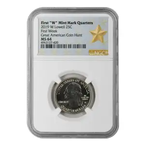 2019 W First Week Great American Coin Hunt First 