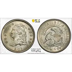 1835 H10C Small Date, Small 5C (2)