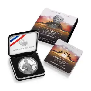 2024-P Harriet Tubman Proof Commemorative Silver Dollar