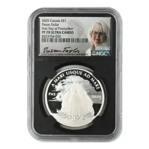 Canadian Peace Dollar 1 oz Silver