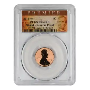 2019-W 1C Shield - Reverse Proof, RD