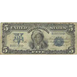 $5 1899 Blue Silver Certificates 272
