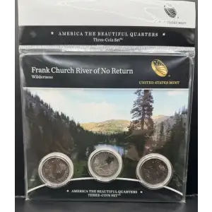 2019 Frank Church River of No Return America The Beautiful 3-Coin Quarter Set