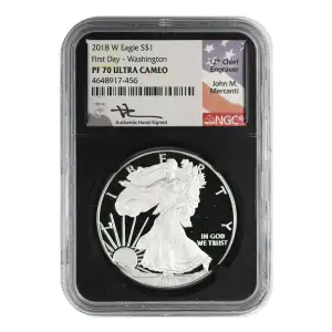 2018 W First Day - Washington ULTRA CAMEO