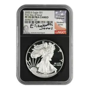 2020 S First Day of Issue ULTRA CAMEO