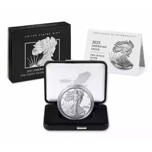 2025-W 1 oz American Silver Eagle Proof With Box And COA