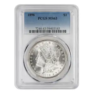 1896-P Morgan Dollar PCGS MS63
