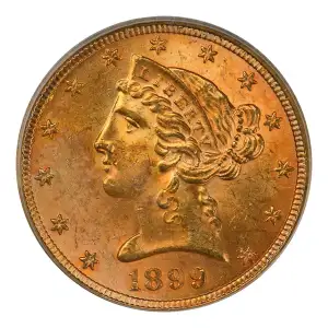 Half Eagles---Liberty Head 1839-1908 -Gold- 5 Dollar (3)