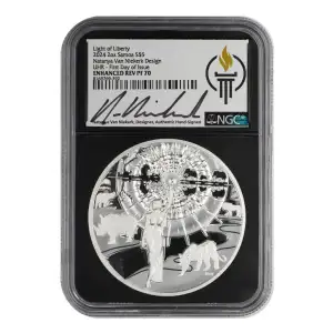 Samoa Light of Liberty 2 oz Silver