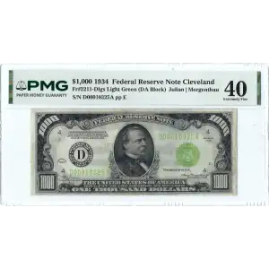 $1,000 1928  High Denomination Notes 2210-D