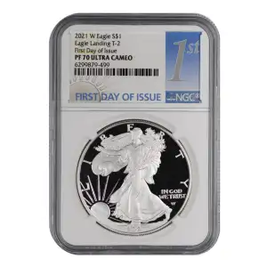 2021 W Eagle Landing T-2 First Day of Issue ULTRA CAMEO (2)
