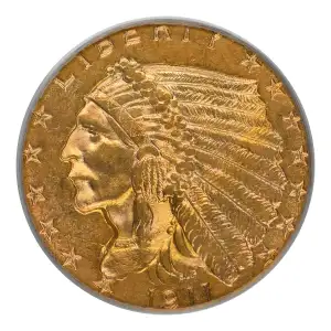 Quarter Eagles---Indian Head 1908-1929 -Gold- 2.5 Dollar (4)