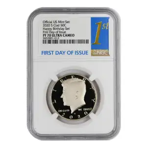 2020 S Happy Birthday Set First Day of Issue Official US Mint Set ULTRA CAMEO (2)
