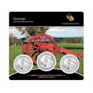 2015 Saratoga America The Beautiful 3-Coin Quarter Set [DUPLICATE for #553163]