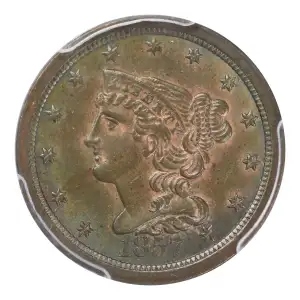 1857 1/2C C-1, BN (4)