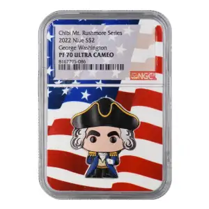 2022 George Washington Chibi Mt. Rushmore Series ULTRA CAMEO (2)